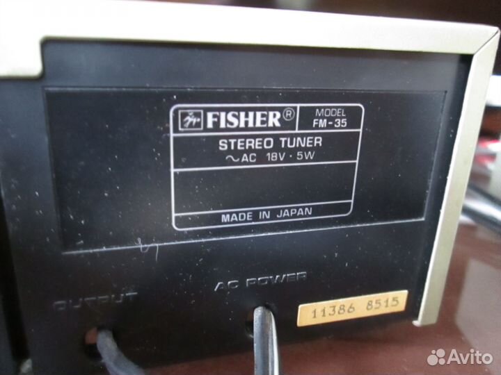 Тюнер Фишер FM -35