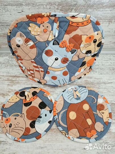 Набор грелка+прихватки