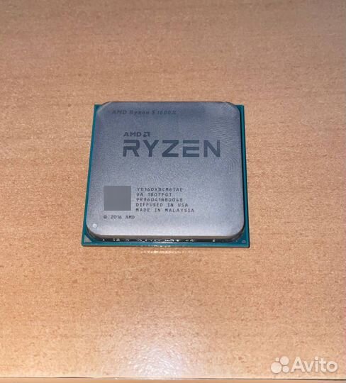 Процессор Ryzen 5 1600x