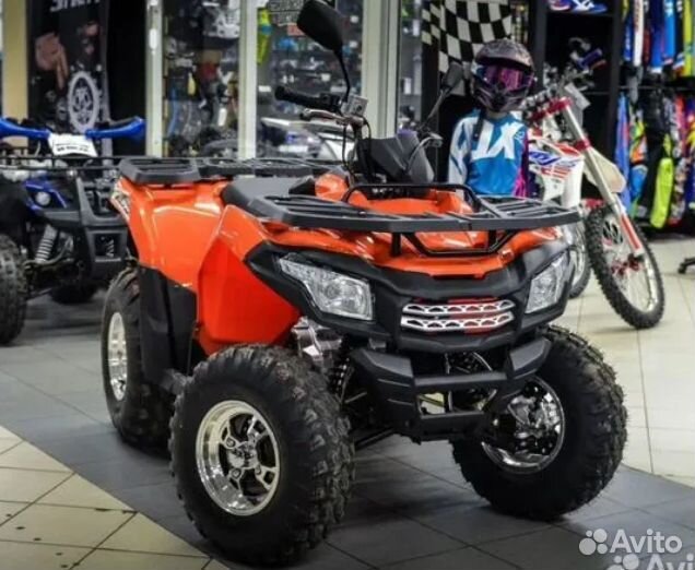 Квадроцикл Motoland MAX 200 оранжевый