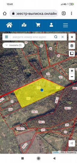 Участок 14,7 га (СНТ, ДНП)