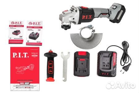 Шлифмашина угловая PWS20H-125D/1 PIT