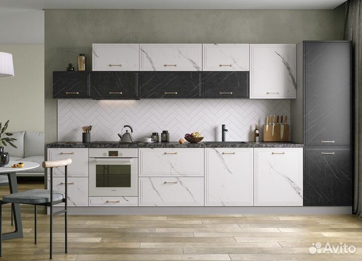 Кухня Прямая под ключ