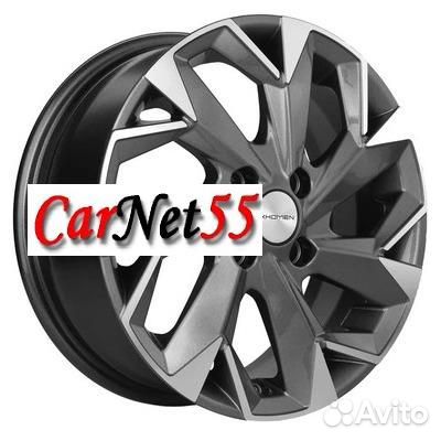 Khomen Wheels 5,5x14/4x100 ET43 D67,1 KHW1402 Gra