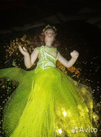 На ёлочку, русалочка, старинная игрушка