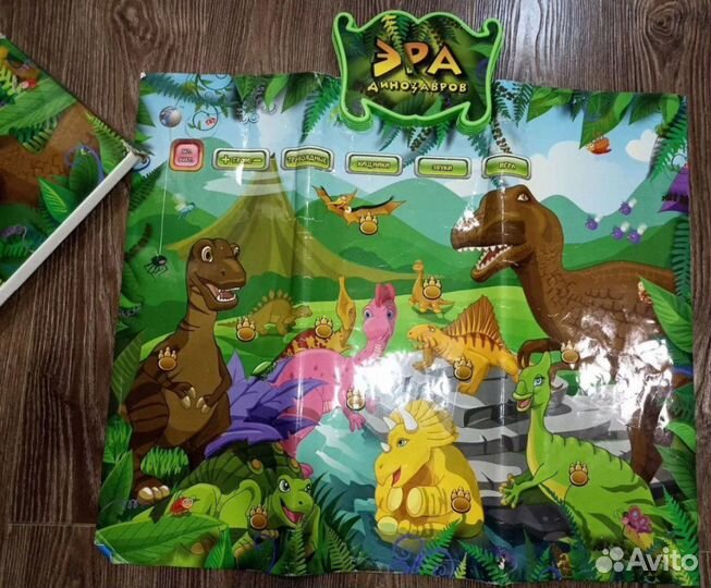 Игра музыкальная детская озвучивание динозавры