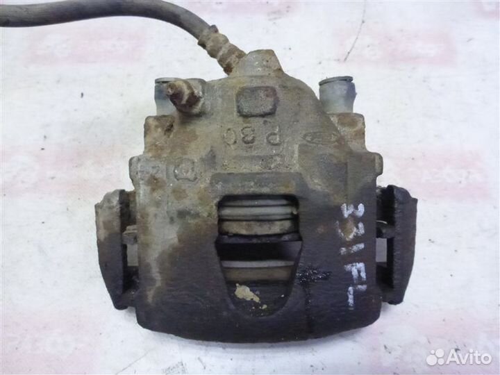 Суппорт передний левый Ford Sierra GBC RED 1983