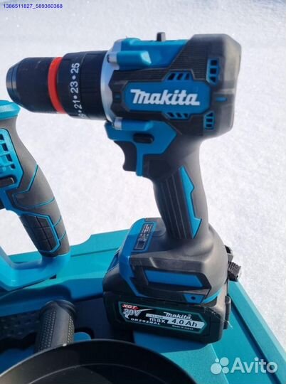 Шуруповерт перфоратор болгарка набор (Арт.74036)