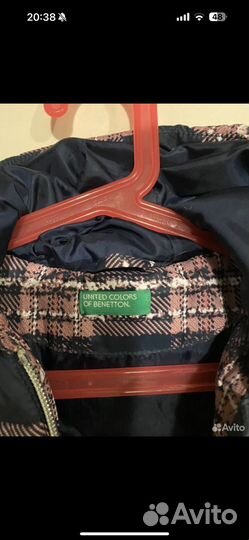 Куртка для девочки benetton 98