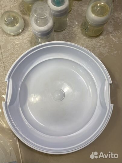 Стерилизатор philips avent + бутылочки и пустышки