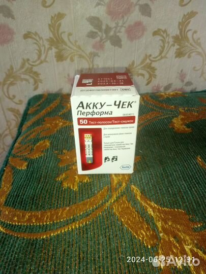 Тест полоски акку чек перформа
