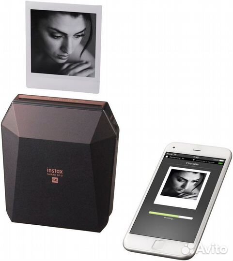 Фотопринтер Fujifilm Instax share SP-3, черный