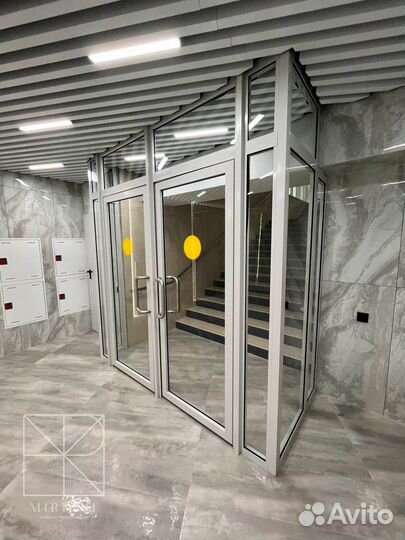 Стеклянные алюминиевые перегородки для офиса