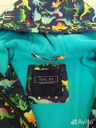 Демисезонная куртка 82 next ветровка детская