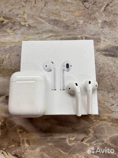 Ориг наушники Apple AirPods 1 с кейсом