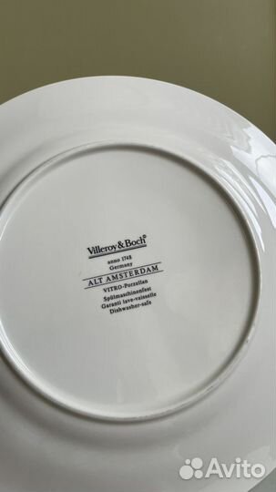 Villeroy boch тарелки