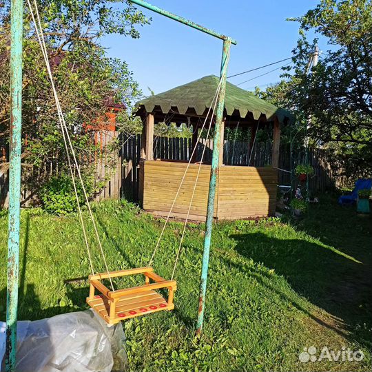Качели детские подвесные. СССР
