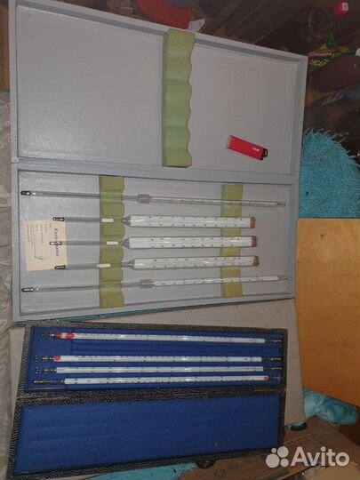 Термометр ртутный лабораторный GDR (Германия) СССР