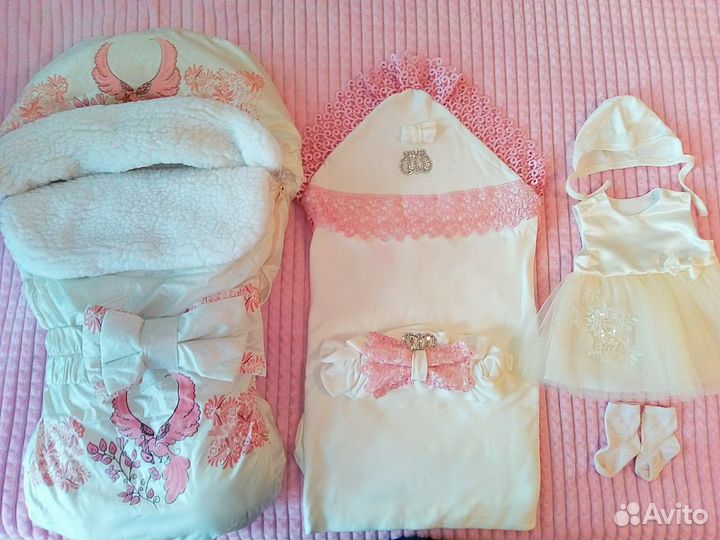 Комплект на выписку Новый, Конверт