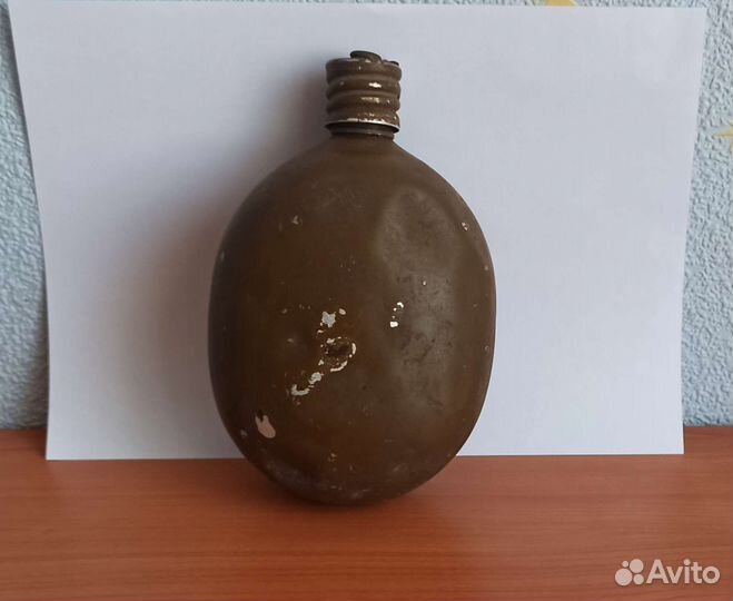 Фляжка армейская СССР Красный выборжец