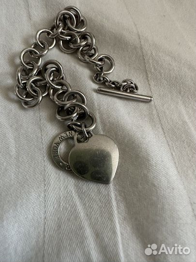 Tiffany браслет серебро