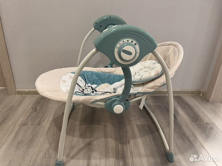 Детские электронные качели для новорожденных