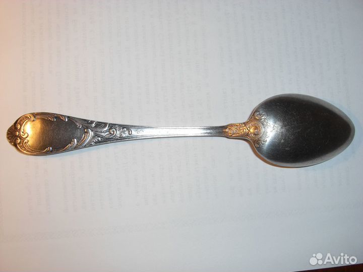 Мельхиор чайные ложки Латвия разные винтаж