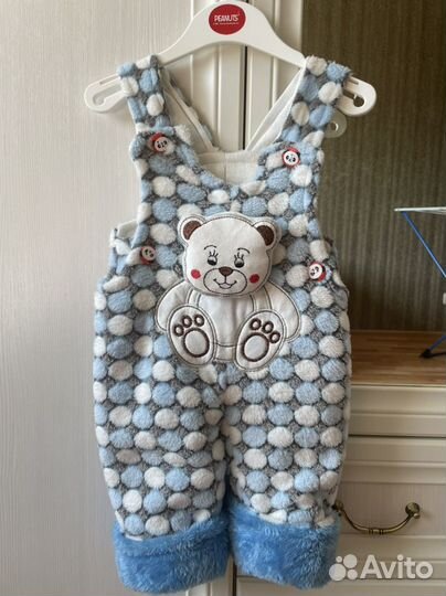 Теплый костюм для малыша