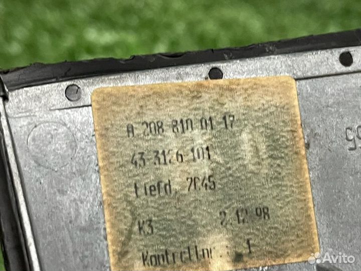 Зеркало заднего вида в салон на Мерседес w208