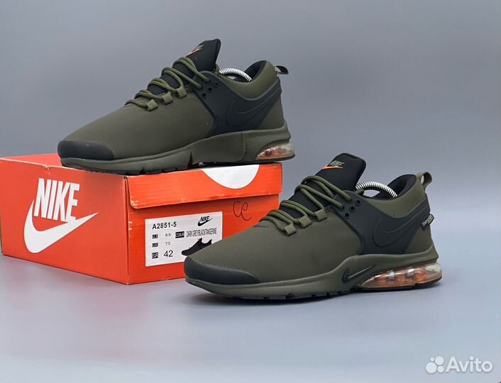 Nike Air Presto термо зимние кроссовки