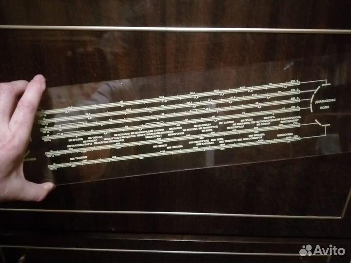 Шкала новодел для старых ламповых приемников