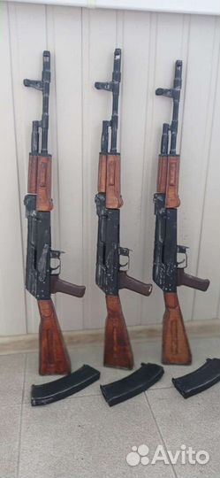 Автомат из дерева Ак 74