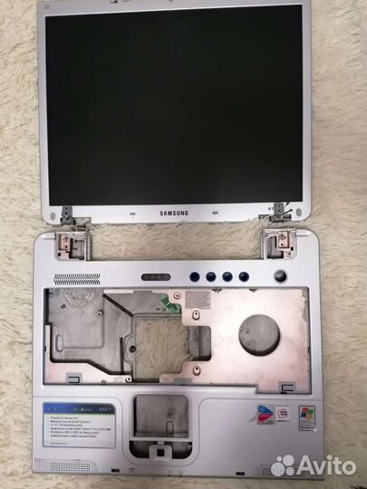 Корпус для ноутбука samsung x15 plus