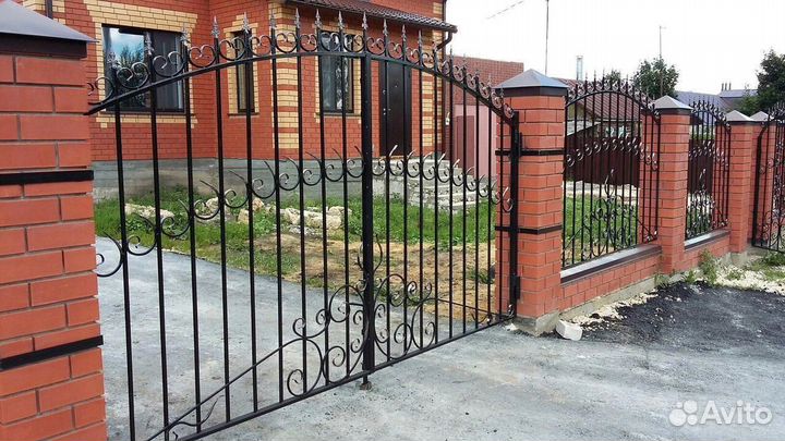 Забор кованый от производителя. Под ключ