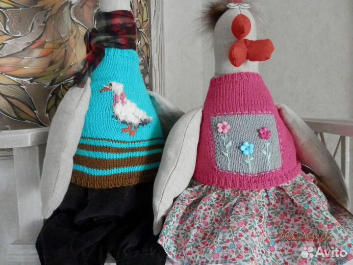 Текстильные куклы ручной работы