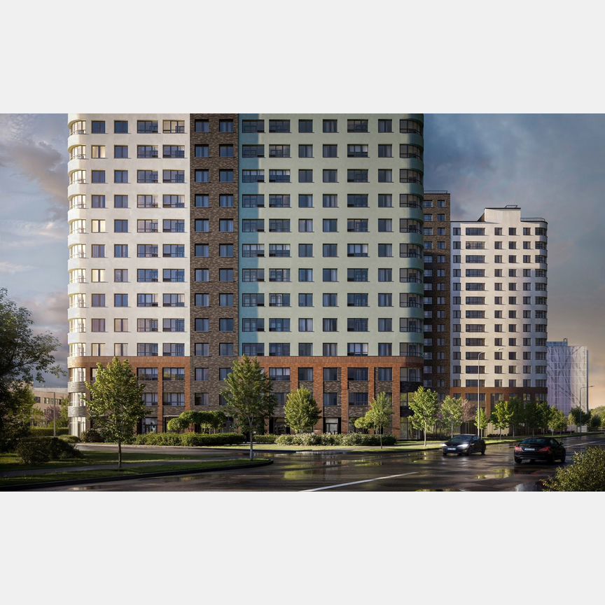 Квартира-студия, 25,7 м², 4/17 эт.
