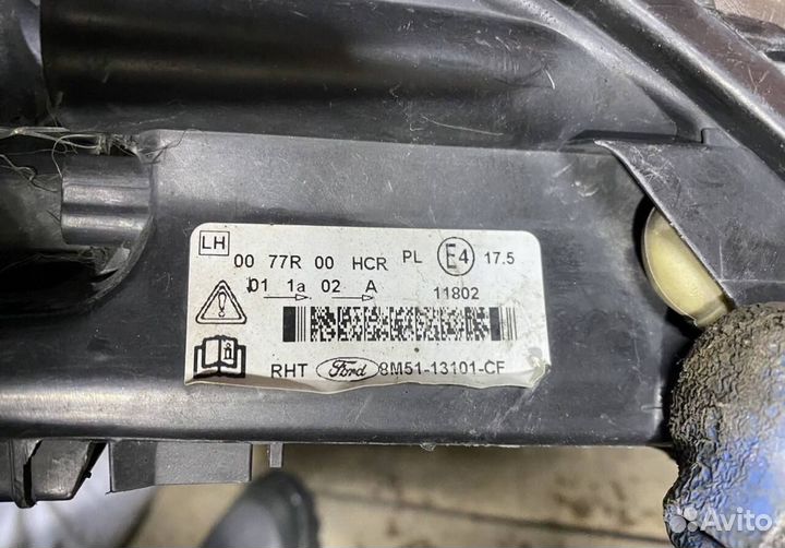 Фары на ford focus 2 рестайлинг