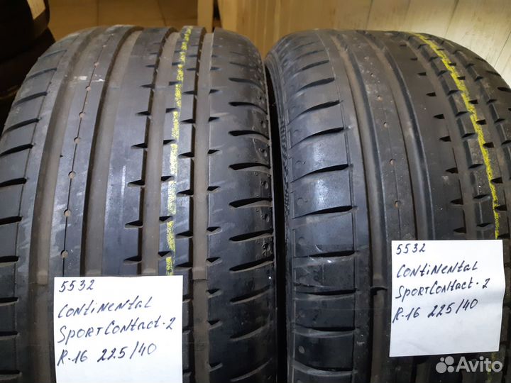 Continental ContiSportContact 2 225/40 R16