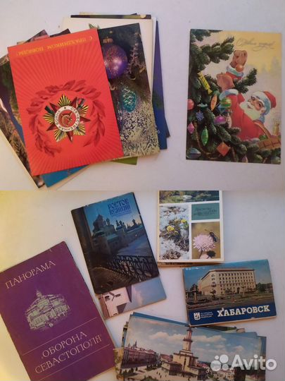 Открытки, календарики