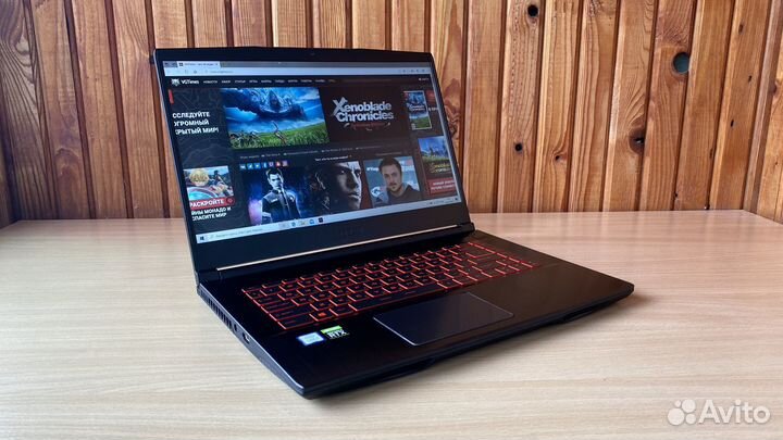 Игровой Мощный MSI GF63 (i5, 12GB, 1650Ti, SSD+HD)