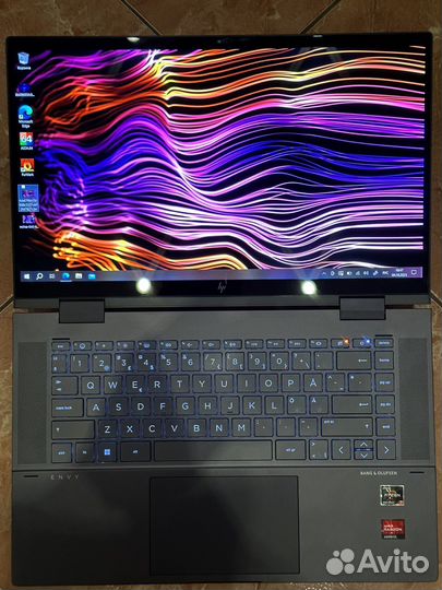 Hp envy 15.6/oled/core i7/сенсорный