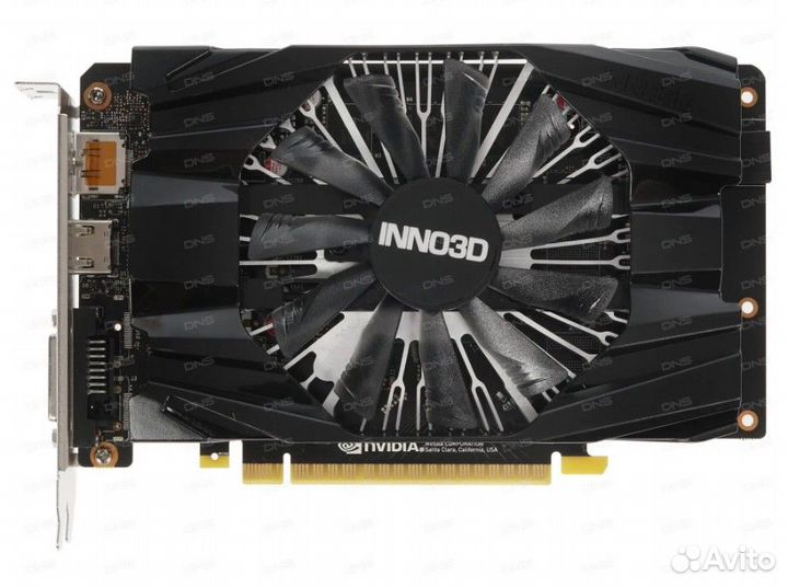 Видеокарта GeForce GTX 1650 Super Inno3D Compact