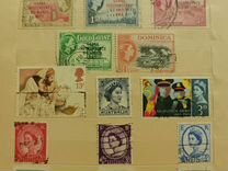 Почтовые марки с Королевой Елизаветой II