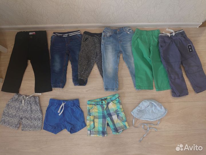 Вещи для мальчика с 1,5 до 3 лет пакетом