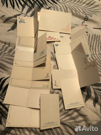 Мини открытки СССР