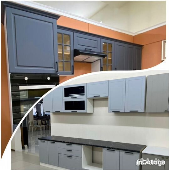 Цена за весь готовый фабричный кухонный гарнитур