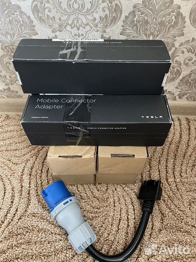 Хвост на 32А Tesla mobile connector gen2