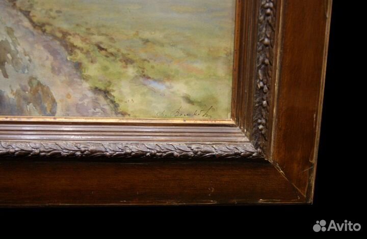 Картина «Пейзаж» Фёдор Волков. Торг уместен