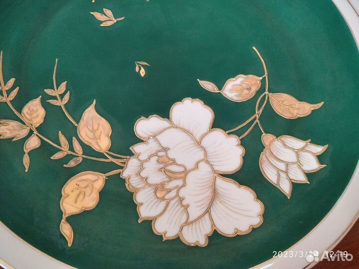 Декоративное блюдо Lettin(Германия),клеймо 1956-69