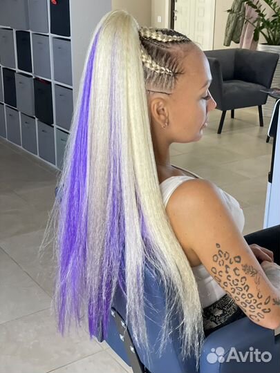 Плетение различных кос и хвостов